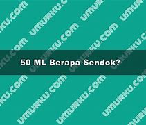 50 Ml Kecap Berapa Sendok Makan