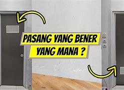 Cara Memasang Kunci Pintu Kamar Mandi